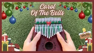 Carol of the Bells - Mykola Leontovych | kalimba cover 17 keys