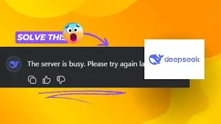How to Fix 'Server is Busy' Error in DeepSeek AI   Quick Solutions for a Smooth Experience!