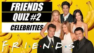 FRIENDS QUIZ Celebrities | KCM Homebound Quiz | Not Virtual Pub Quiz Live