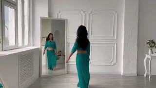 Показываю и разбираю кусочек танца! Учимся танцевать танец живота! Bellydance