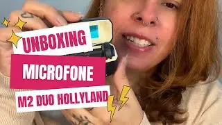 Unboxing do meu microfone M2 Duo Hollyland