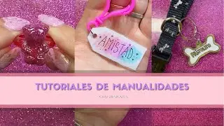 Compilacion de tutoriales de manualidades con silicona caliente