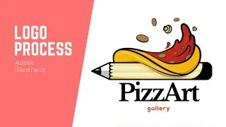 PizzArt - Logo Process - Speed Art
