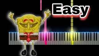 Spongebob Evil Clone 2 Theme (Easy Piano Tutorial)