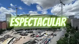 🚨 ASÍ AVANZA la NUEVA PLAZA ⚠️ OBRAS del SANTIAGO BERNABÉU (11 junio 2023)