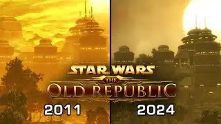 Old VS New Hutta Graphics in SWTOR 2024