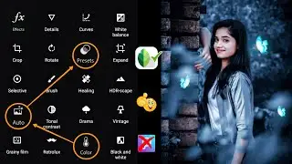 snapseed auto color presets 3 steps background editing || snapseed butterfly photo editing