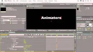 Adobe After Effects -  Animators Add Property