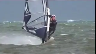 Windsurfing in Melbourne's Bay