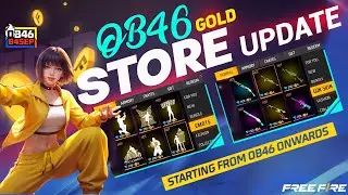 OB46 gold store update new rewards🤯| Free Fire New Event | Ff New Event Today |Upcoming new event ff