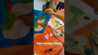 Kids Art Classes #snowman #painting #kids #winter #winterart #snowmanpainting #kidsartclasses #art