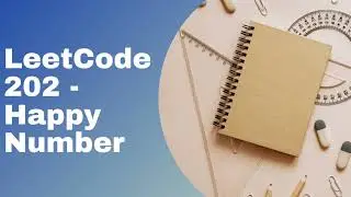 LeetCode 202   Happy Number's   Python Set