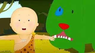 Caillou in Jurassic World | Caillou Cartoon
