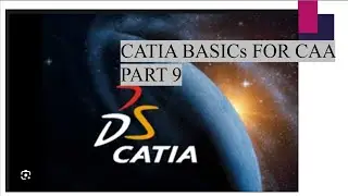 CATIA Basic Sketch Tutorial Part9 | CATIA Basics for CAA | CATIA basic for mechanical Engineer |