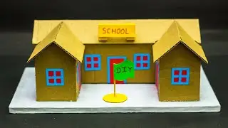 cardboard School Model | School Model