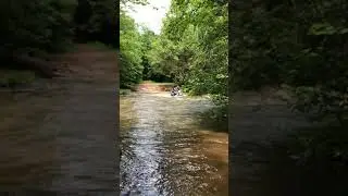 Can-Am Outlander Cutting Through High Water