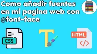 🖋️ Cómo Añadir Fuentes de Letra en tu Página Web con @font-face en CSS 🌐