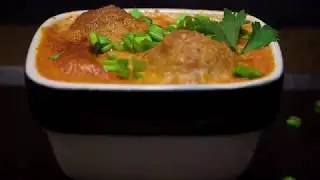 Тефтели из якутского налима в сметанном соусе