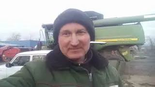 Комбайн Джон Дир 9670 STS вибрация .Болтается редуктор привода жатки .