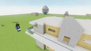 MINECRAFT MODERN HOUSE BUILD ON MY SERVER