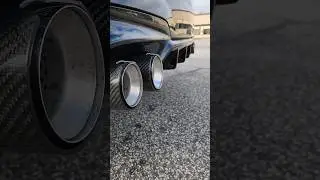 M340i Rear Diffuser and 3.7" Exhaust Tips #bmw #m340 #b58 #shorts #g20