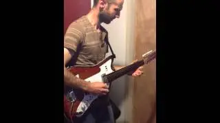 Eran Zamir records his new goudtar (a home made instrument)  for his upcoming album
