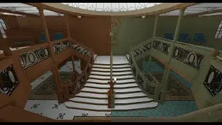 RMS Olympic 1911 vs. 1934 (Before/After Comparison)