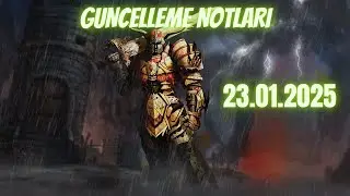 Knight Online güncELLEME Notları 23.01.2025