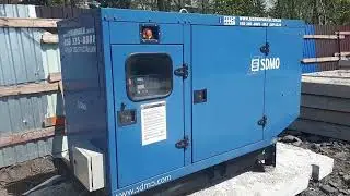 Запуск Крана КС5363 от Дизель Генератора SDMO J77K (56 кВт)