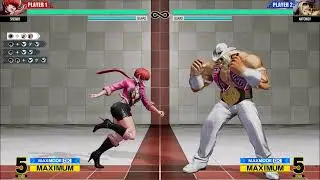 KOF XV - Shermie Combo Trials