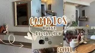 LES HICE CASO, CAMBIOS EN LA SALA Y NUEVA DECORACIÓN COPPEL