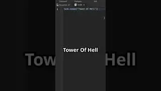 How To Make A ROBLOX GAME In 1 Line Of CODE!