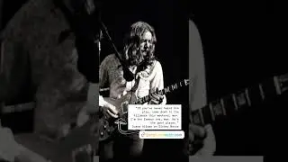 "I'm the famous one, he's the good player" Duane Allman on Dickey Betts