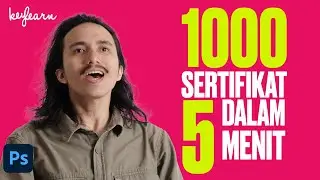 MAKE 1000 CERTIFICATES IN 5 MINUTES!!