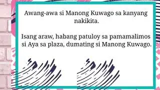 Mga Kwentong Pambata _alamat_ english stories with moral lesson (cindycatalk)