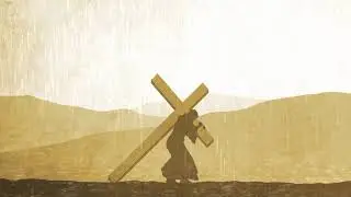 4K Christ once cross christian cross worship motion background No Copyright