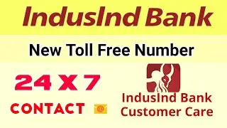 Indusind bank customer care | #Indusind bank toll free number