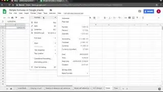Date formatting in Google Sheets