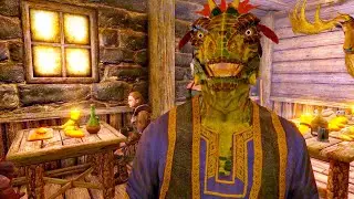 It's hard to be Argonian in Skyrim. Part 2