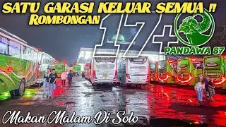 BIKIN GEGER MANIA SOLO !! 17 Unit Pandawa 87 makan malam di Solo