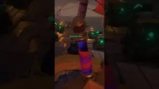 He was so willing to let me launch his dog #shorts #seaofthieves