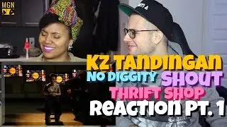 KZ Tandingan - No Diggity x Shout x Thrift Shop (Mashup) Reaction Pt.1