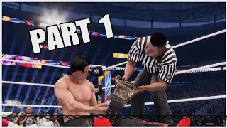 WWE 2K24 Undisputed My Rise walkthrough part 1