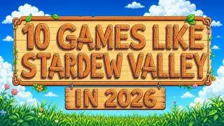 10 GAMES like STARDEW VALLEY in 2026