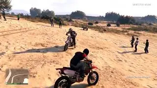 Grand Theft Auto 5: Bike Life Part #2 Dirt Biking (Director Mode)
