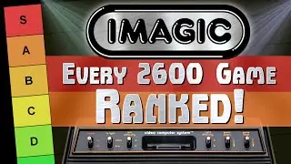 The Ultimate Imagic/Atari 2600 Tier List - ALL RELEASED GAMES RANKED
