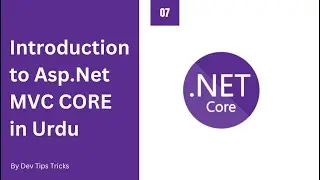 7 - Asp.Net MVC Core 6.0 - Login via email and password redirect it to dashboard, session and logout