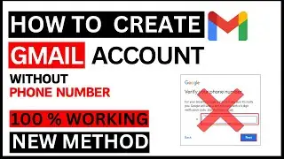 How To Create Gmail Account Without Phone Number-Gmail Account Without Phone Number.