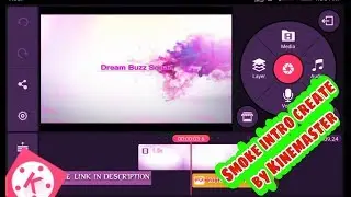 How to make a #Smoke_intro by #Kinemaster || AE intro on android