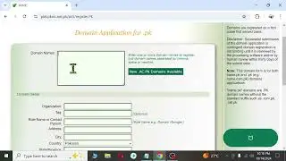 How to buy .PK domain - Domain registration with PKNIC